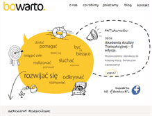 Tablet Screenshot of bowarto.com